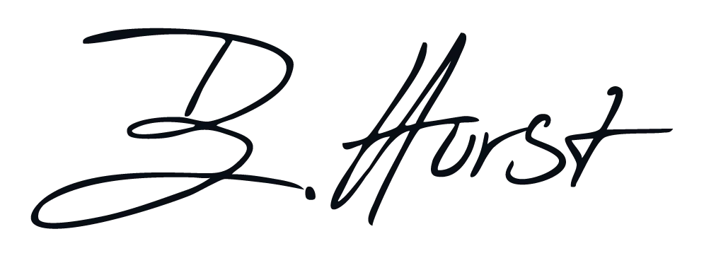 Brandon's handwritten signature